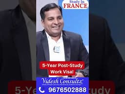 Study in France with a 5-Year Post-Study Work Visa!