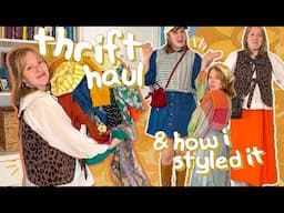 THRIFT HAUL TRY ON & STYLE | styling 11 thrifted dresses, tops & secondhand pieces | WELL-LOVED