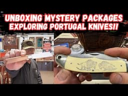 Unboxing Mystery Packages: Exploring Portuguese Knives!