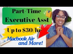 Make Up to $30/hr Working Part-Time From Home | Start ASAP!! Training, Macbook Air & More Provided!!