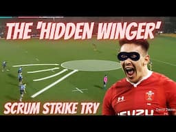 Josh Adams’ Brilliant Scrum Strike Try | Perfect Hidden Running Line to Break the Defence!