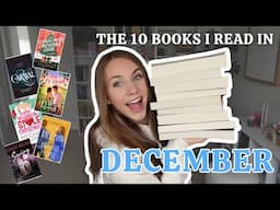 December Reading Wrap-Up 💙🎄🌟 *10 books!*