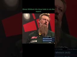 Simon Whitlock Pins 3 Bullseyes To Win The Match