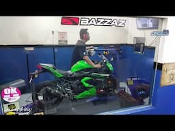 Kawasaki Z250SL & Moded Exhaust with Bazzaz ZFI ECU Dyno Tuning Stage 1