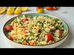 Mediterranean Halloumi & Couscous Salad Read in under 30 minutes