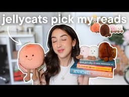 jellycats pick my reads for a week🧸📖 spoiler free reading vlog