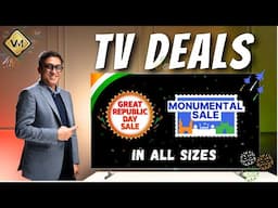 Republic Day Sale TV Deals 2025 | Monumental Sale Flipkart | Best TV 2025