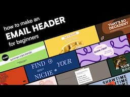 How to Make an Email Header for Beginners