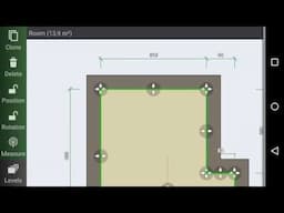 Creating complex room shape