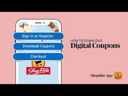 How to download Digital Coupons | Digital How-To's | ShopRite Grocery Stores