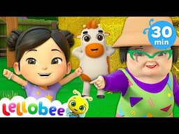 Let's Get Active | Lellobee City Farm | Kids Songs and Cartoons