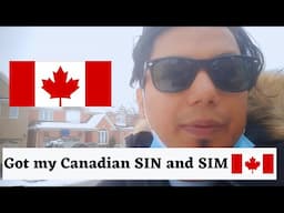 Got my Canadian SIN and SIM | Canada | Brampton| Canada Service | Chatr Mobile| Rogers | Fido