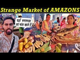 Exploring the Most Bizarre Market in the Amazon Rainforest !