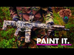 How To Paint Your Rifle M81 Woodland