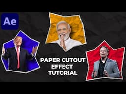 Documentary Style Paper Texture Effects After Effects - After Effects Tutorial | No Plugins