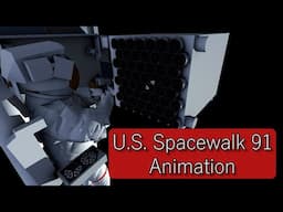 U.S. Spacewalk 91 Animation - Friday, January 10, 2025