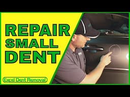 How To Repair Small Dent in Car Door