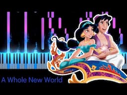 A Whole New World From Disney 's Aladdin - Disney Piano Cover