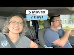 Ep 175: Sprint to New England for a Family Surprise! 5 moves in 7 days // RV Life