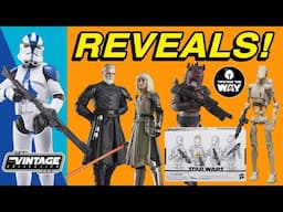 New Star Wars The Vintage Collection Reveals! Baylan Skoll, Shin Hati, 501st Clone Trooper & More!