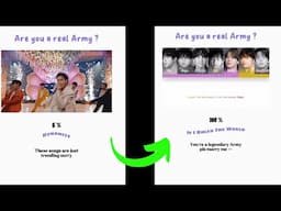 Are you a real Army? | BTS TEST