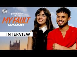 Asha Banks & Matthew Broome | My Fault: London Interview | Romance & Action | Prime Video |