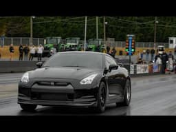 1700WHP GTR Fights for a 7 sec Pass! 180+MPH!