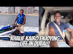 Khalif Kairo Enjoying Freedom In Dubai / Meets Bradly Gen Z Goliath!!