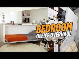 10 Ideas on How to deal with a small bedroom and office