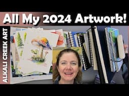 ALL The Artwork I Did in 2024!