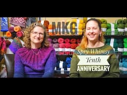 Madison Knitters Guild  Spry Whimsy Ad  Upcoming 10th Anniversary Open House details in description