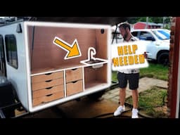 Building a Kitchen for my DIY Overland Trailer