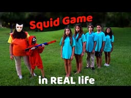 SQUID GAME in real life! Red Light Green Light Challenge