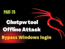 Chntpw | Mastering Password Recovery: Chntpw Tool Demystified in Kali Linux 🛡️🔐