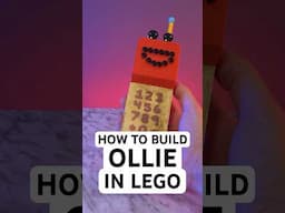 How to build Ollie from Poppy Playtime in LEGO #lego #games #huggywuggy #horror