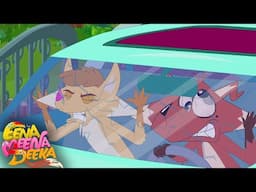 Driving School: Chickens Beware, Fox at the Wheel! 🦊🐔🚙| Eena Meena Deeka | Videos for kids