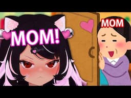 Ironmouse reveals the cute way her Mom comes in during streams...