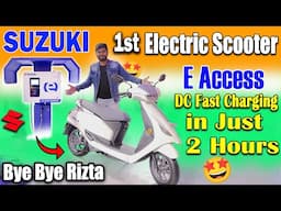 e-Access  -  SUZUKI INDIA's1st Electric Scooter [ Secretly Unveiled? ] || Electric Vehicles India