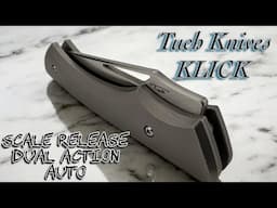 The patented brilliance of this scale release dual action is wild - Tuch Klick boom