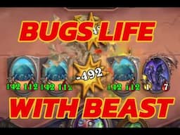 BUGS LIFE WITH BEARS! #hearthstonegameplay #hearthstone #hearthstonebattlegrounds