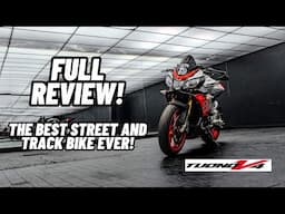 THE BEST STREET AND TRACK BIKE EVER MADE??? // 2018 APRILIA TUONO V4 FACTORY