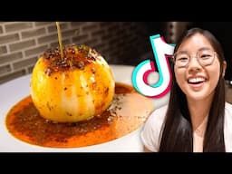 TikTok Onion Boil Recipe 🧅 (VIRAL Seafood Boil HACK)