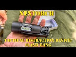 **(FLASH BANG DEVICE)** NEXTORCH ND30 11,000 Lumen Distraction Device