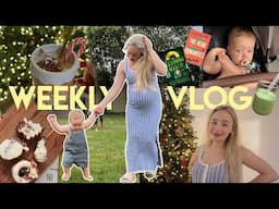 SPEND THE WEEK WITH ME! VLOG | family time, Christmas, cooking, mum life, books & grocery haul!