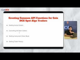 Advanced CoinDCX Spot API Functions: Managing Orders, Orderbooks & Trade History