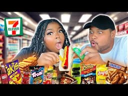 We Lived Off GAS STATION FOOD for 24 Hours 🤯 The Struggle Was Real!