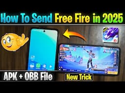 How to send Free Fire to another phone in 2025 | Free Fire Share kaise kare