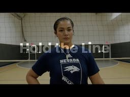 Hold the Line: College Volleyball Team Captain Stands Firm Against Male Opponent