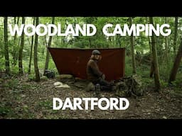 24 hours woodland wild camping in Kent: paddleboarding the River stour