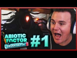 Abiotic Factor IS SCARIER THAN EVER!! || Abiotic Factor: Crush Depth #1